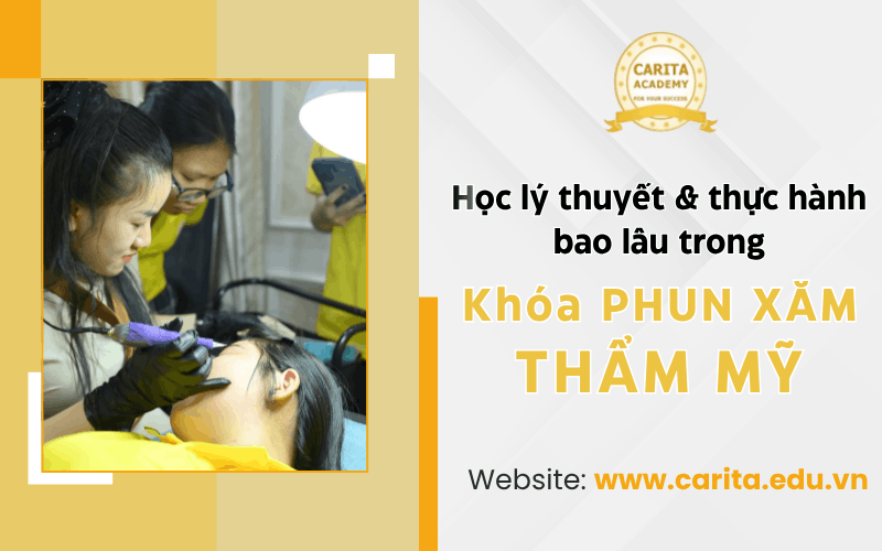 khóa phun xăm thẩm mỹ