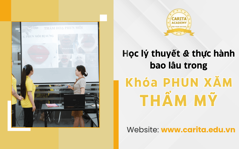 khóa phun xăm thẩm mỹ