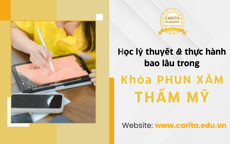 khóa phun xăm thẩm mỹ