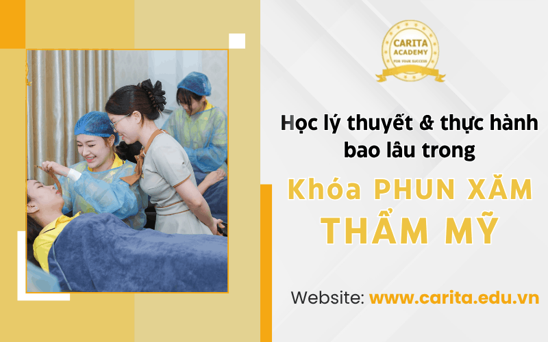 khóa phun xăm thẩm mỹ