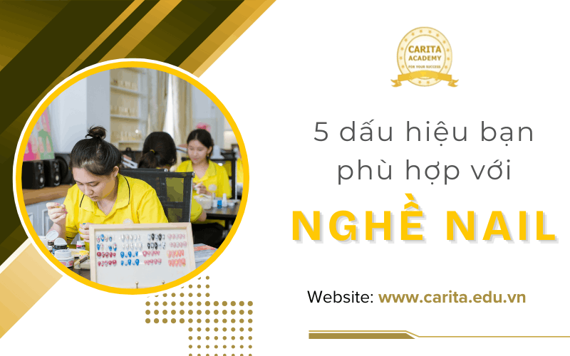 học nail