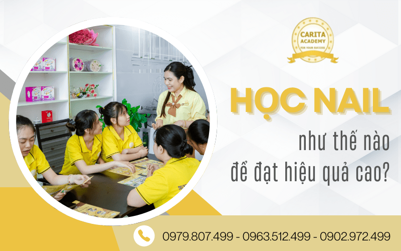 học nail