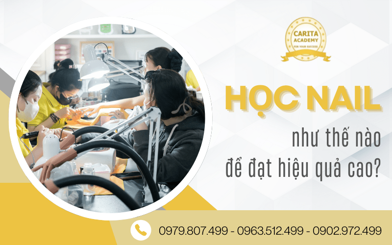 học nail