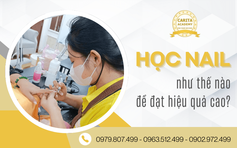 học nail
