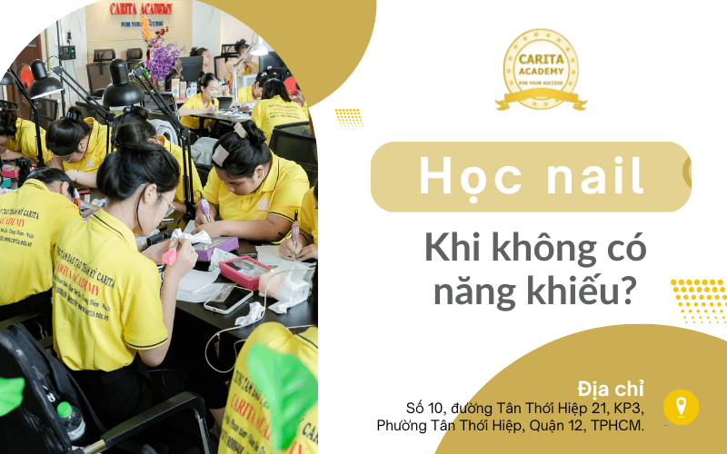 học nail