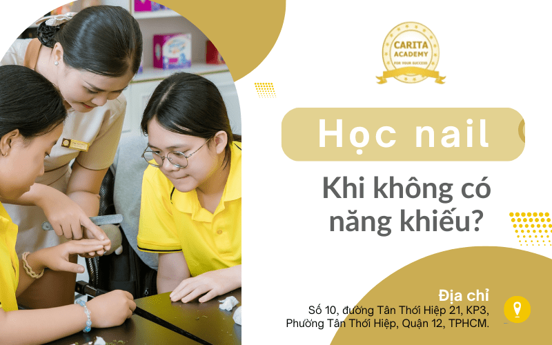 học nail