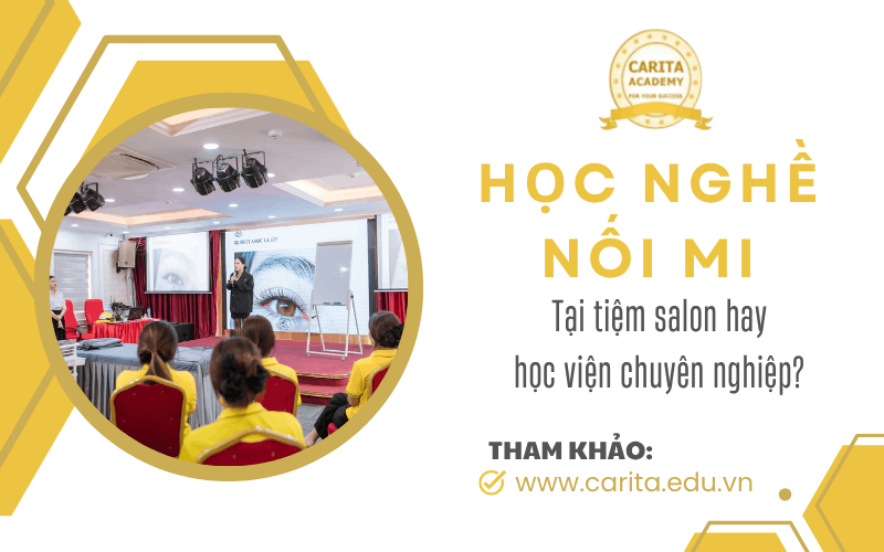học nghề nối mi