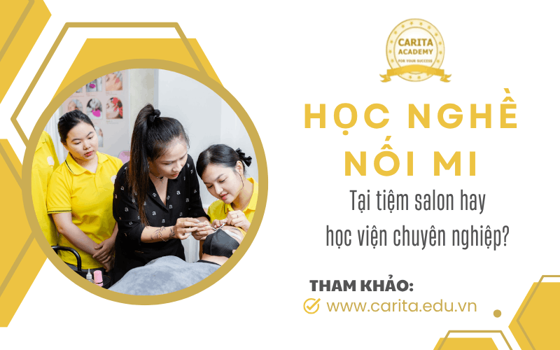 học nghề nối mi