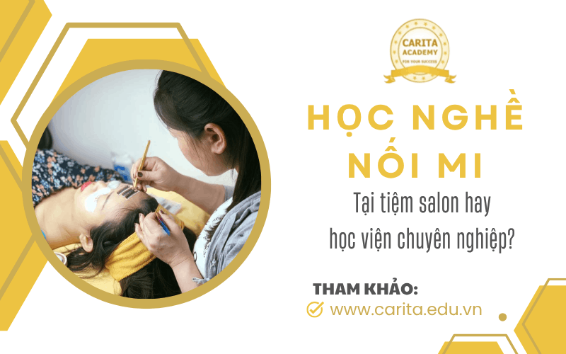 học nghề nối mi