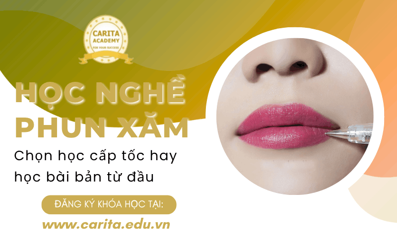 học nghề phun xăm