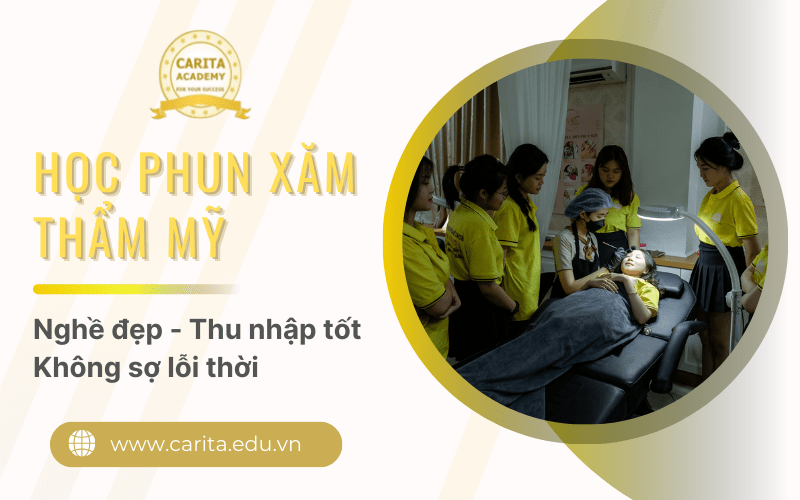 học phun xăm thẩm mỹ