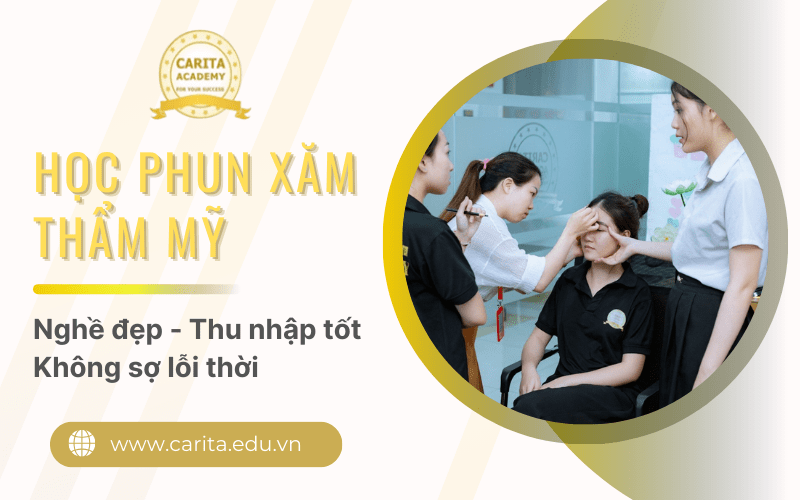 học phun xăm thẩm mỹ