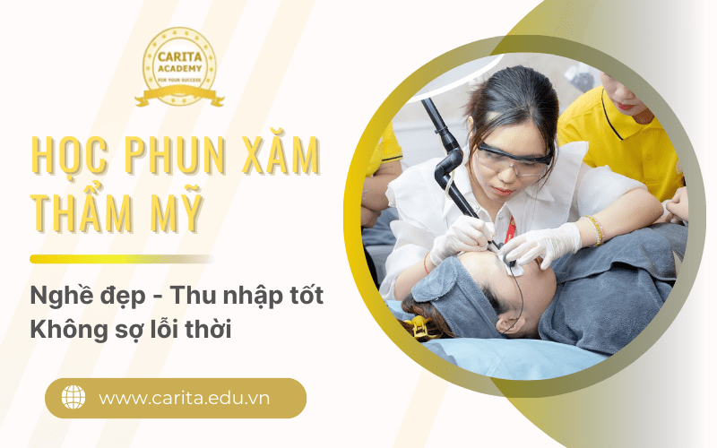 học phun xăm thẩm mỹ