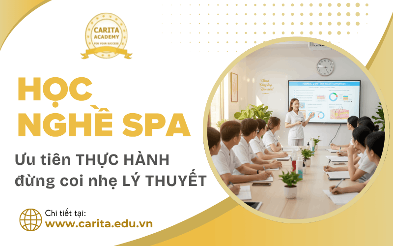 học nghề spa