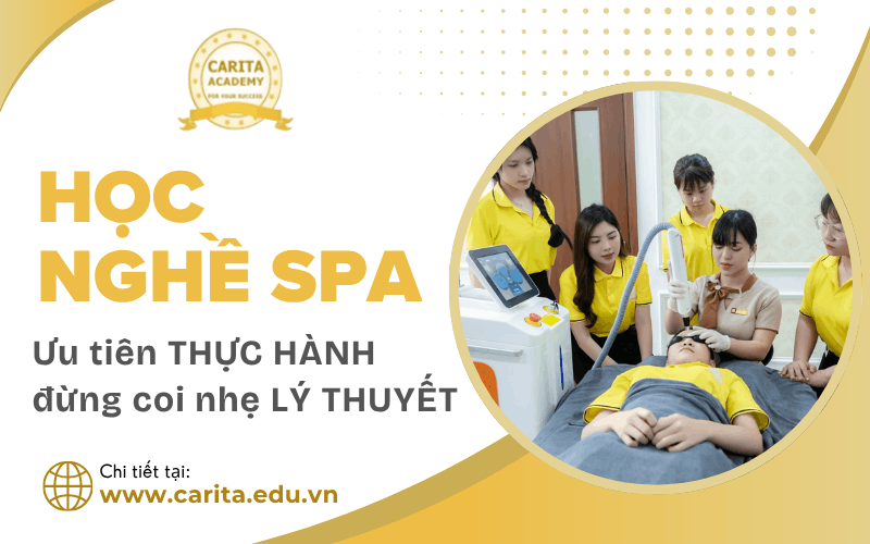 học nghề spa