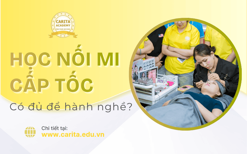 học nối mi cấp tốc
