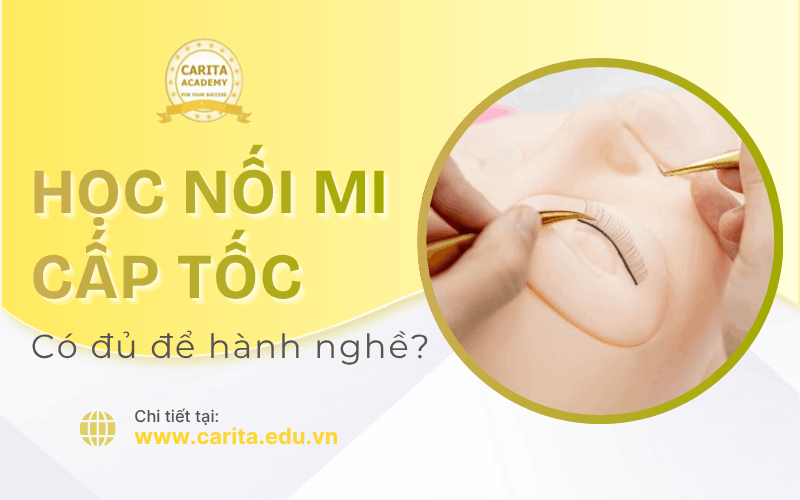 học nối mi cấp tốc