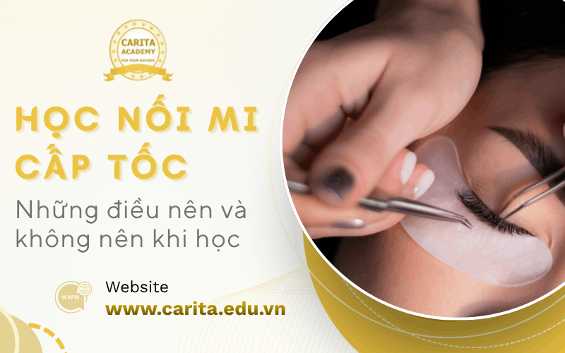 học nối mi cấp tốc