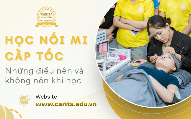 học nối mi cấp tốc