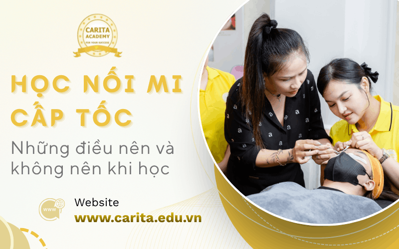 học nối mi cấp tốc