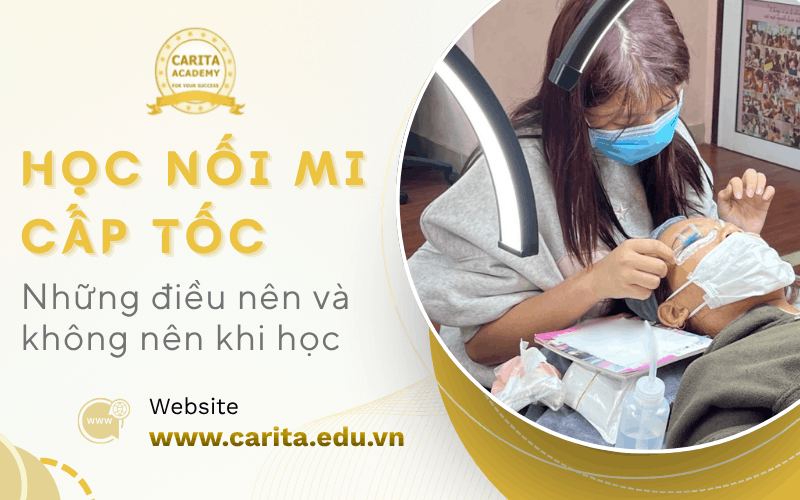học nối mi cấp tốc