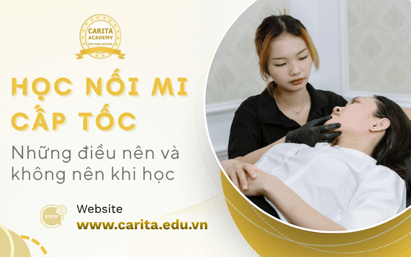 học nối mi cấp tốc