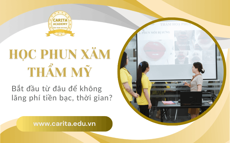 học phun xăm thẩm mỹ