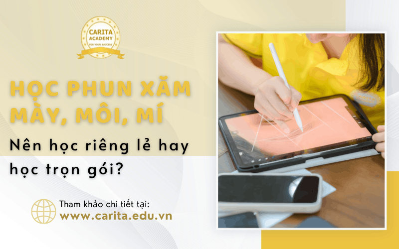học phun xăm