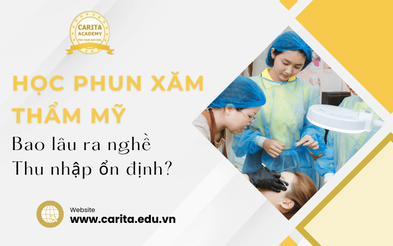 học phun xăm thẩm mỹ