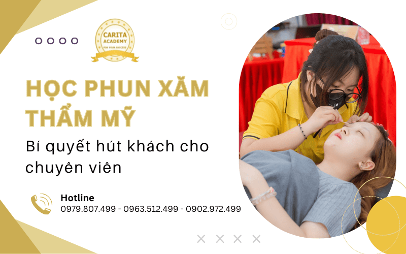 học phun xăm thẩm mỹ