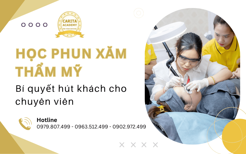 học phun xăm thẩm mỹ