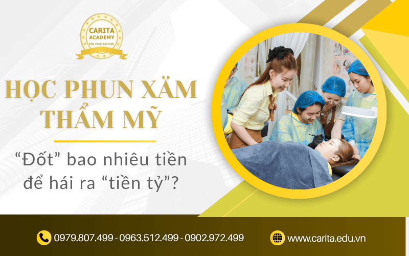 học phun xăm thẩm mỹ