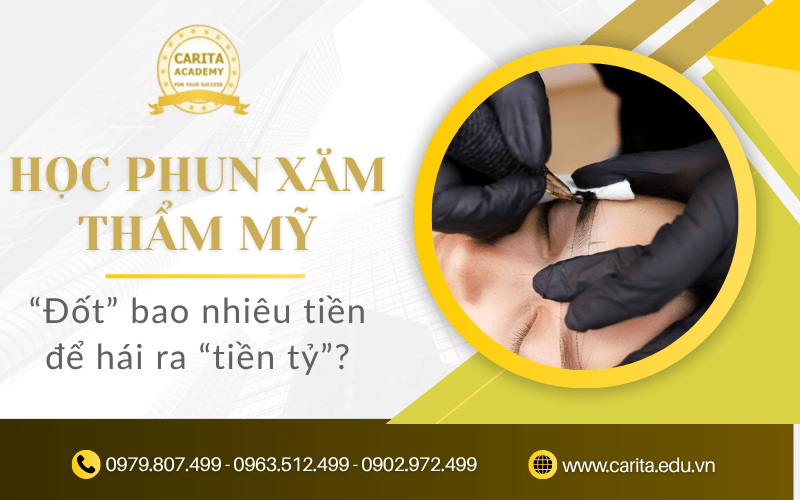 học phun xăm thẩm mỹ