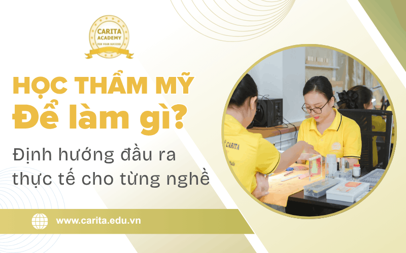 học thẩm mỹ