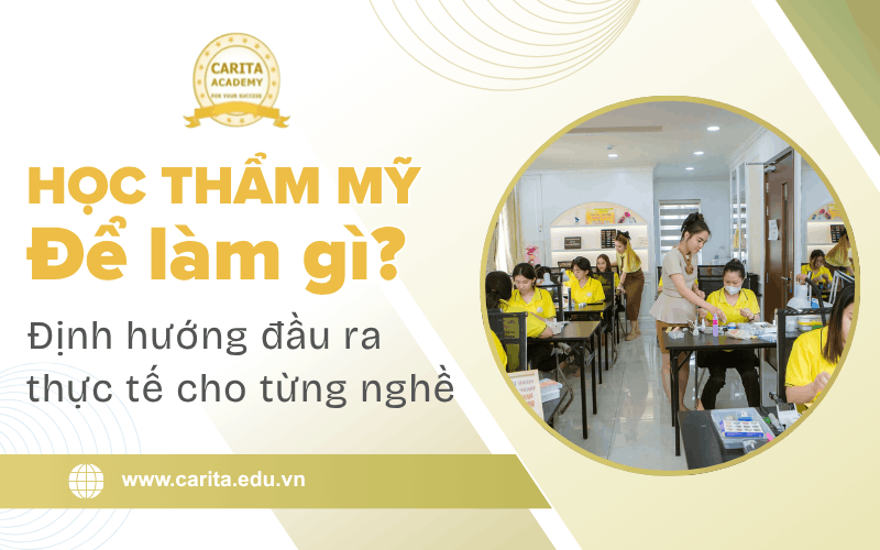 học thẩm mỹ