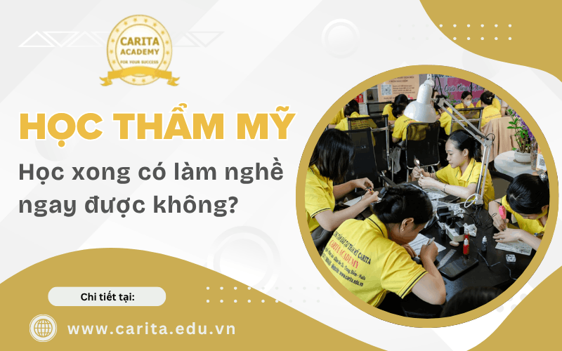 học nghề thẩm mỹ
