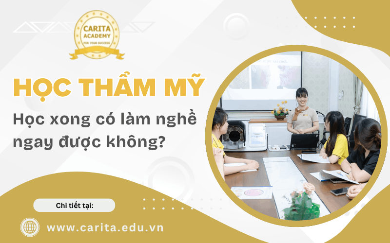 học nghề thẩm mỹ