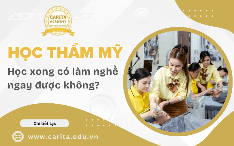 học nghề thẩm mỹ