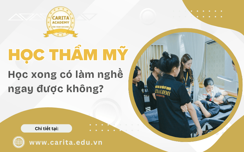 học nghề thẩm mỹ