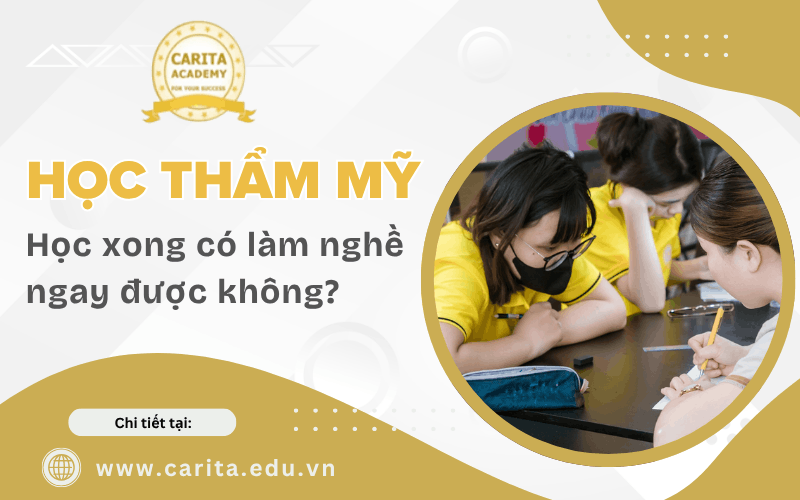 học nghề thẩm mỹ