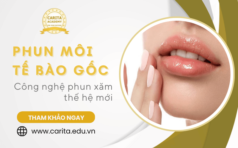 phun môi tế bào gốc