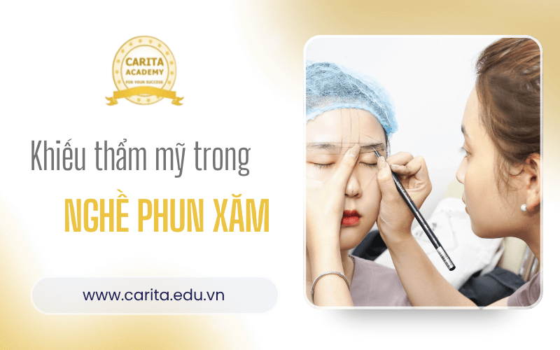nghề phun xăm thẩm mỹ