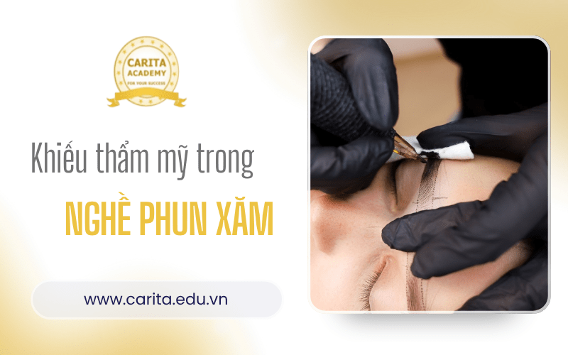 nghề phun xăm thẩm mỹ