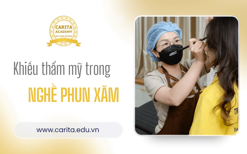 nghề phun xăm thẩm mỹ