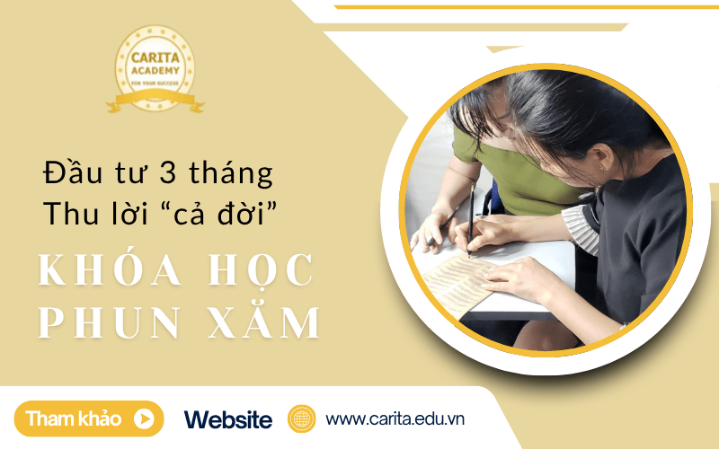 khóa học phun xăm