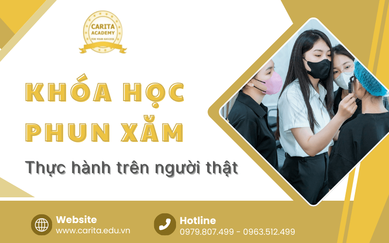 khóa học phun xăm