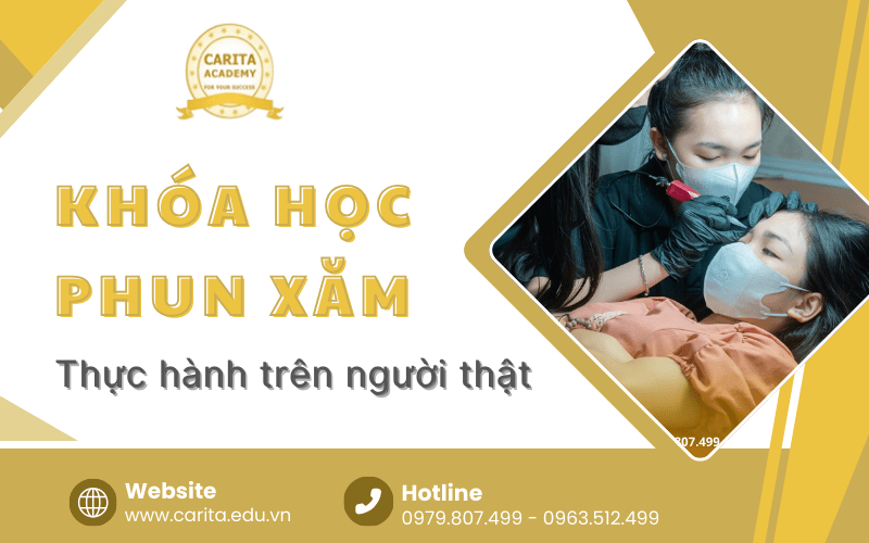 khóa học phun xăm