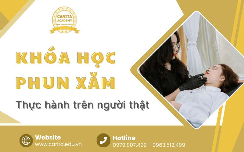 khóa học phun xăm