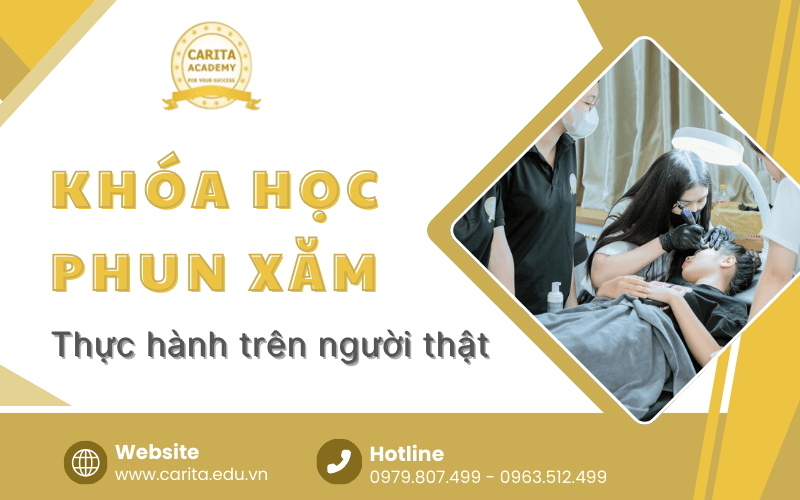 khóa học phun xăm