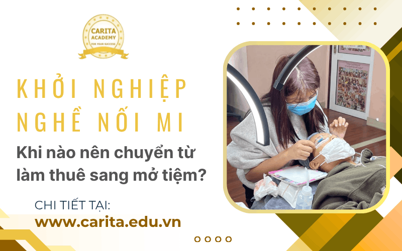 nghề nối mi